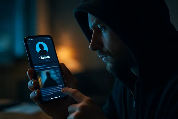 Écran Telegram actif