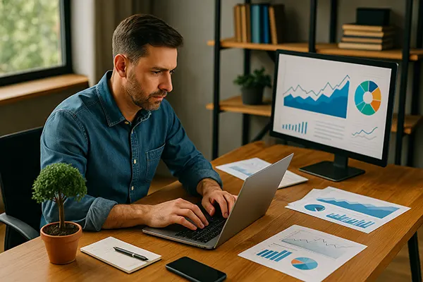 Analyse Arbeitsplatz Szene